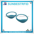 RFID bracelet chip silicone nfc wristband with multi-color sport wristbands